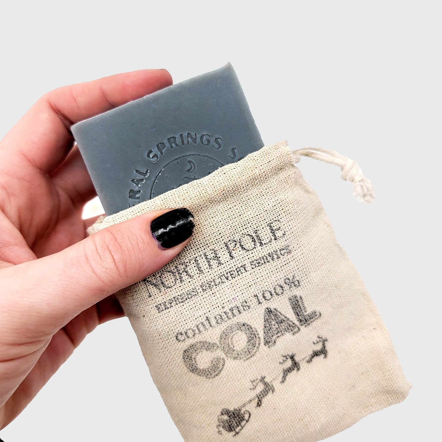 100% Coal Peppermint Soap