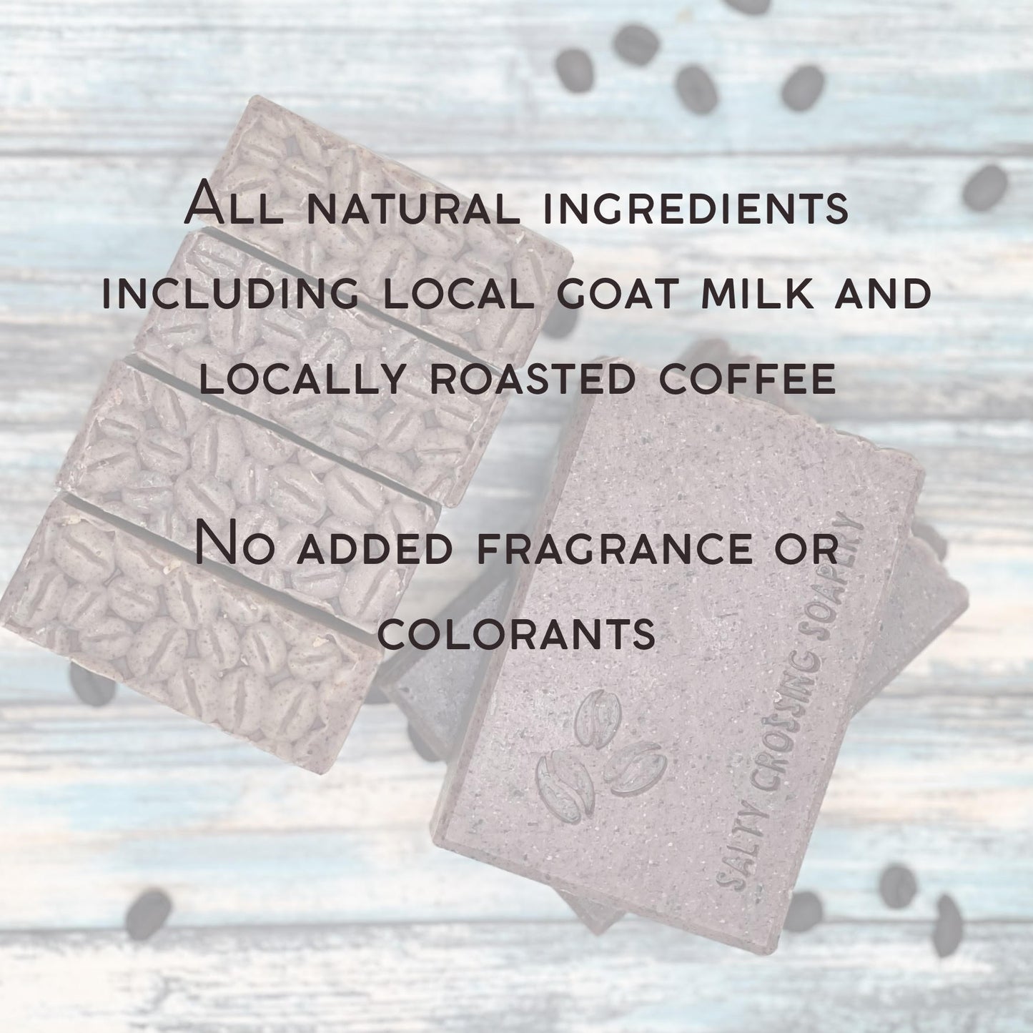 Coffee Scrub Soap Bar with Goat Milk