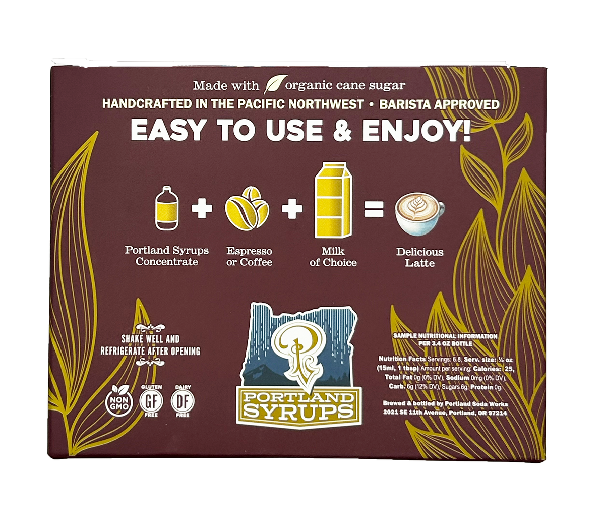 Coffee Syrup Gift Set