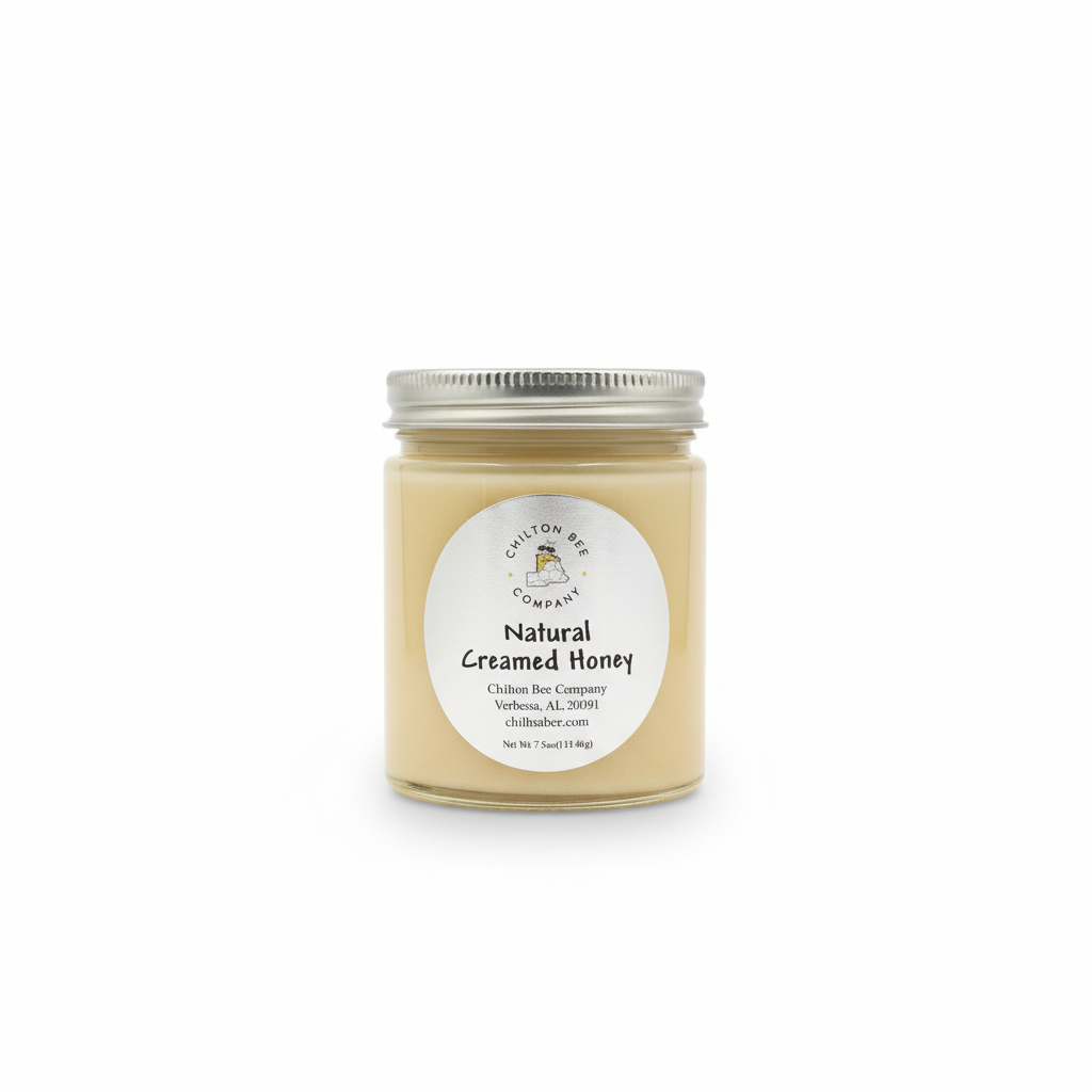 Creamed Honey - Smooth Spreadable Alabama Wildflower Honey