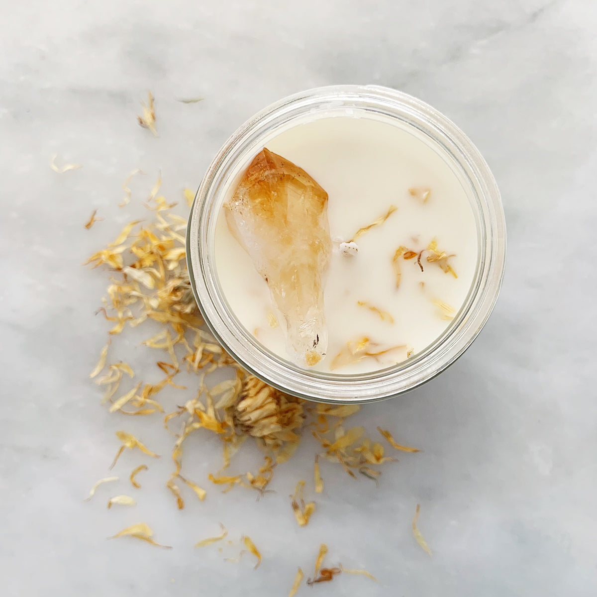 Create Crystal Candle