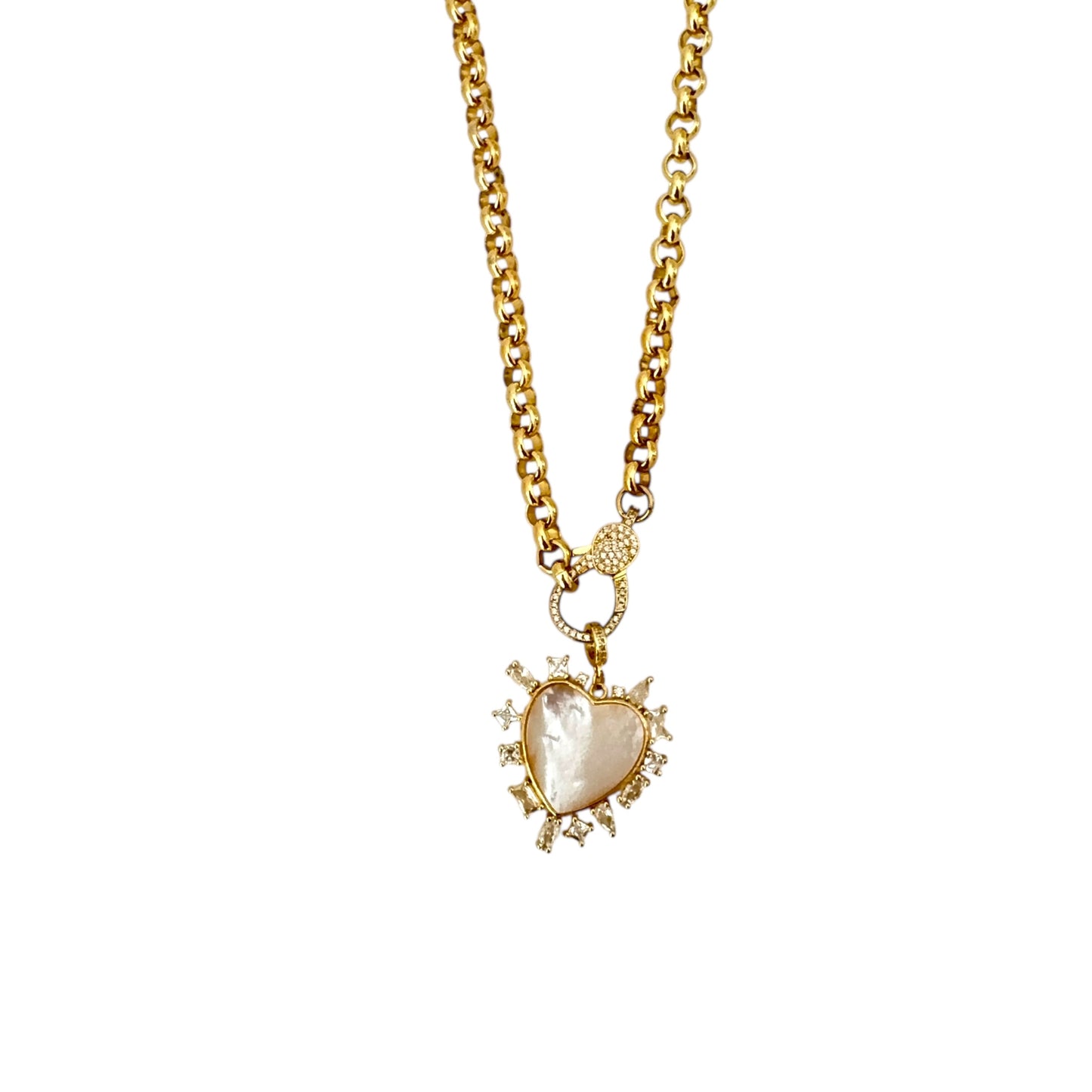 Love  Heart Red Pendant Necklace