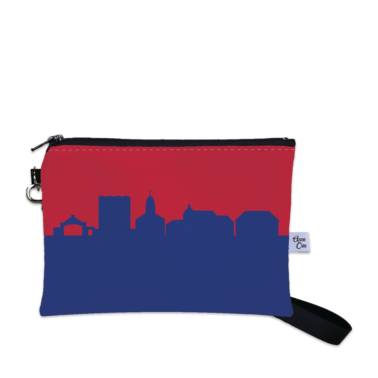 Collegiate Football Stadium Skyline Game Day Wristlet
