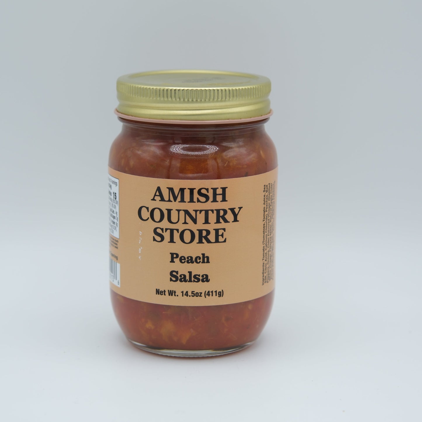 Old-Fashioned Peach Salsa | Sweet & Zesty Country Salsa | 14.5 oz