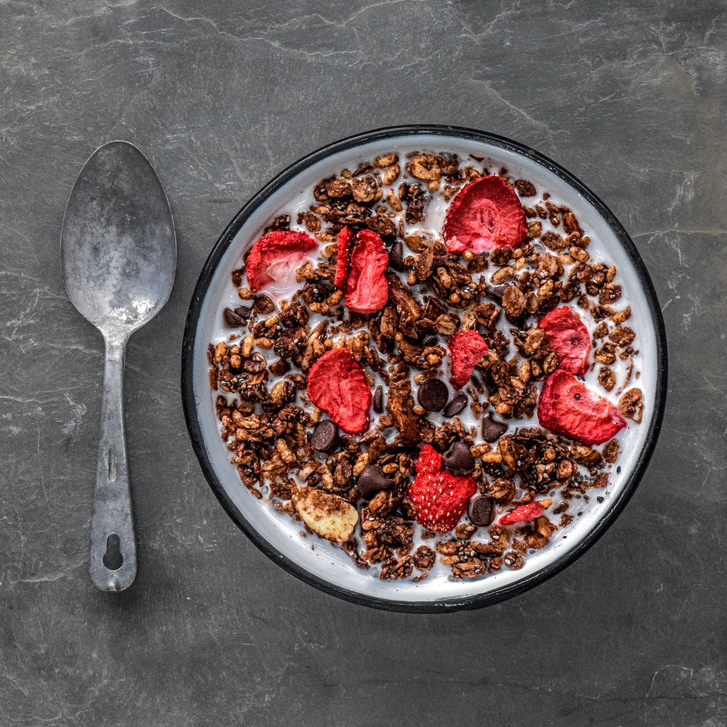 Chocolate Strawberry Granola