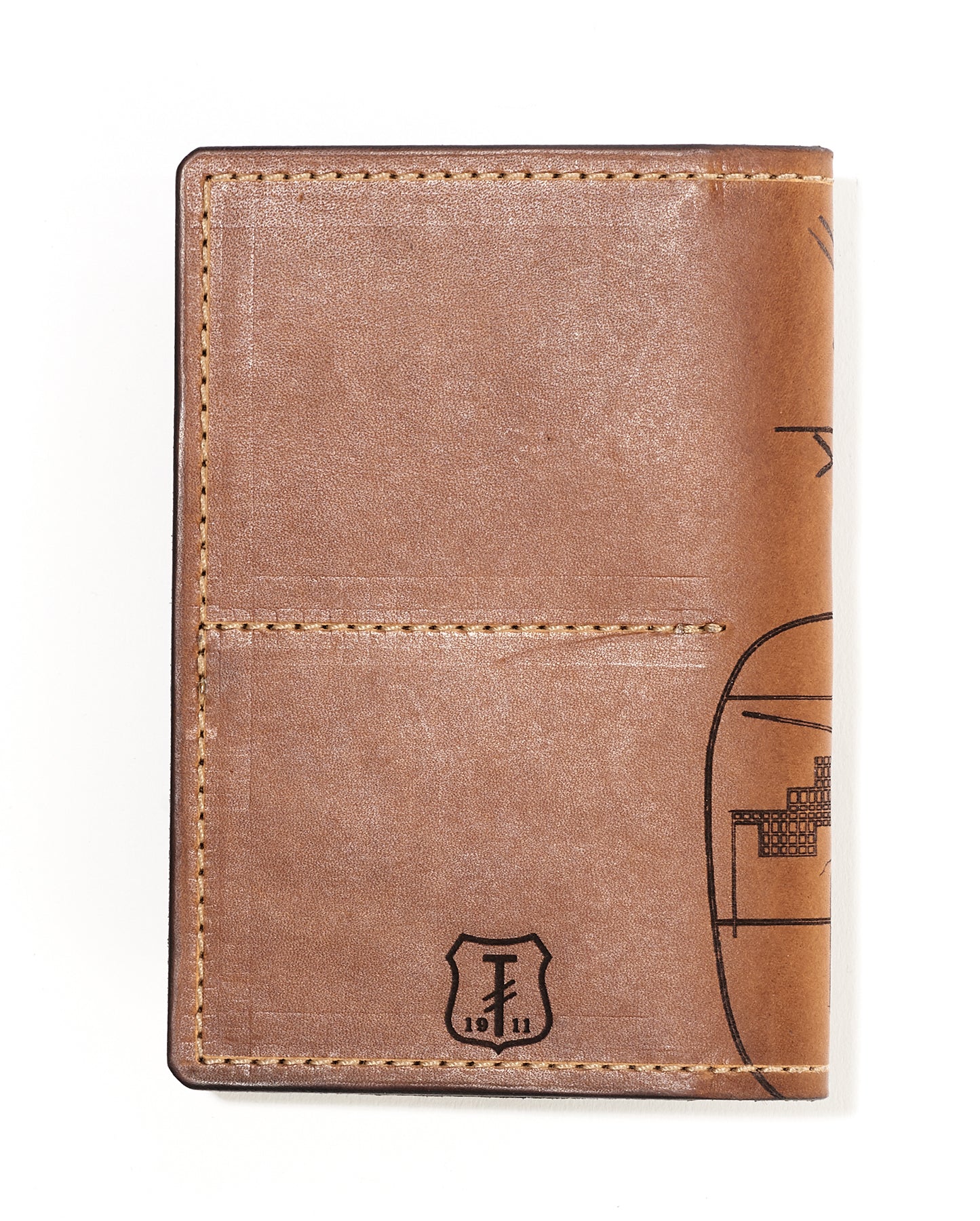 Dallas Map Passport Wallet