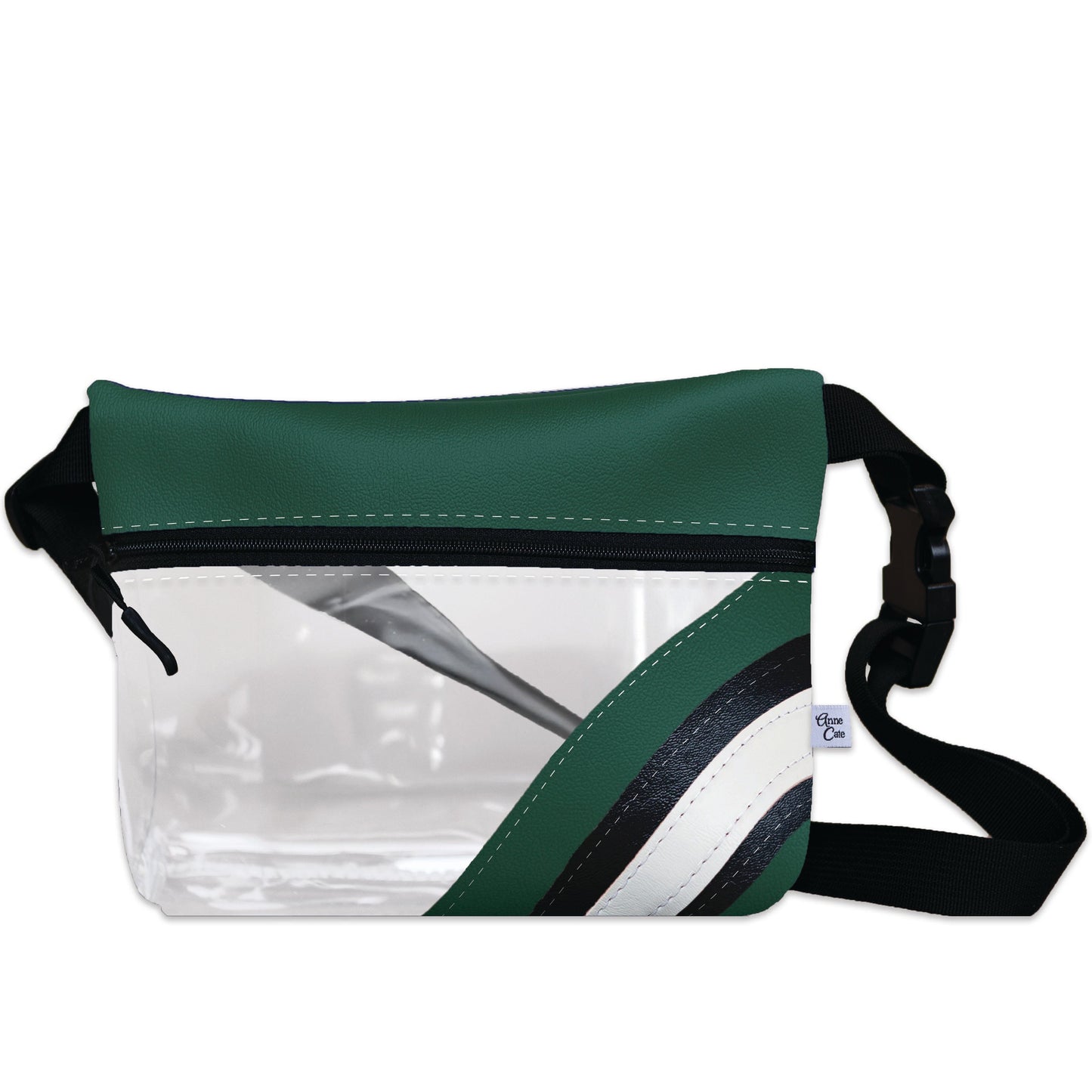 Collegiate Football Stadium Clear Stripe Game Day Fanny Pack