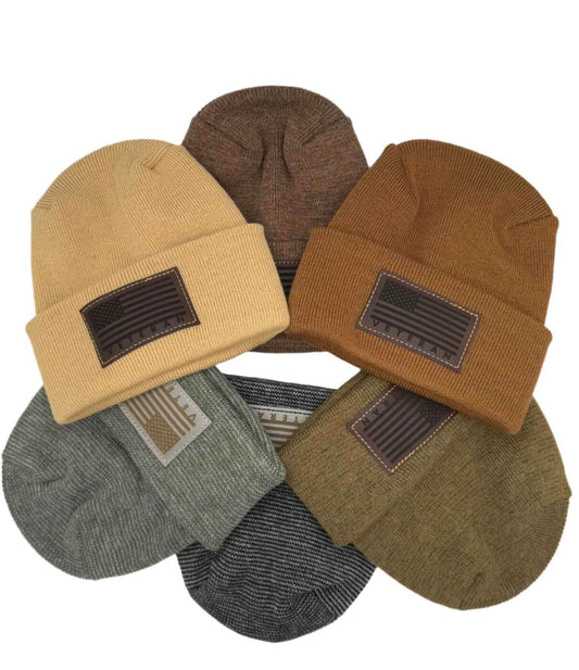 Haakwear H Stitch Cuffed Beanie, Veterans Collection