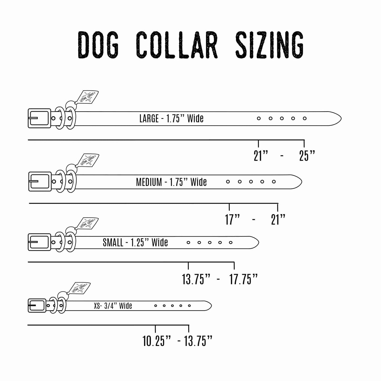 Leather Dog Collar - Designer All for American