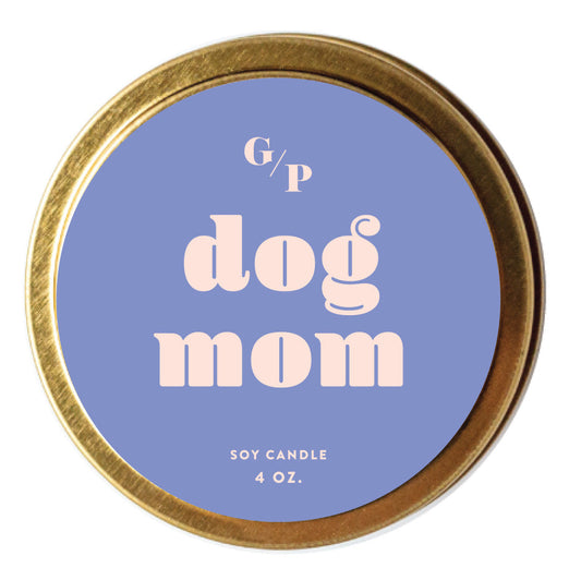 Dog Mom 4 oz. Candle Tin