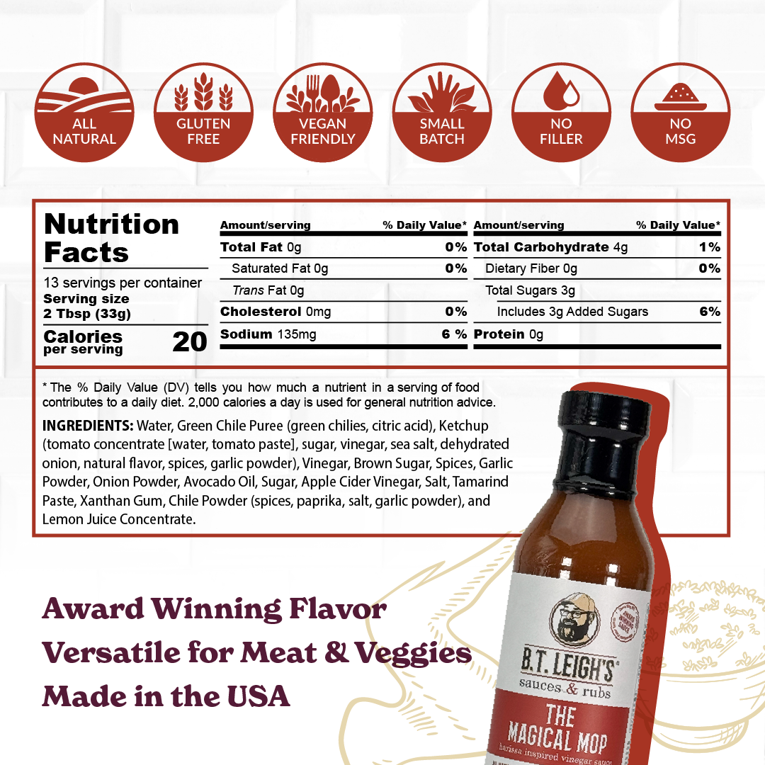 Harissa Inspired Carolina Vinegar Sauce