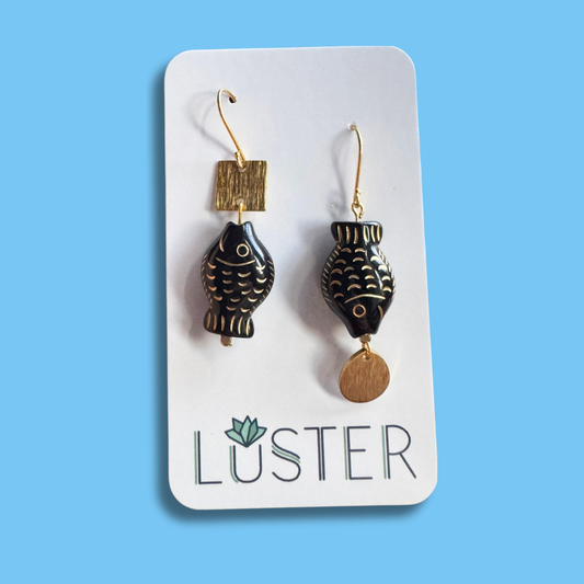 Fish Asymmetrical Dangles