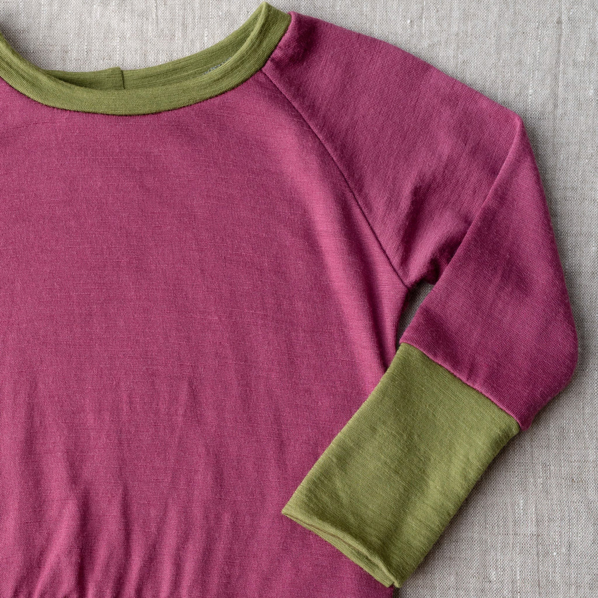 Kids Essential Merino Crew Top