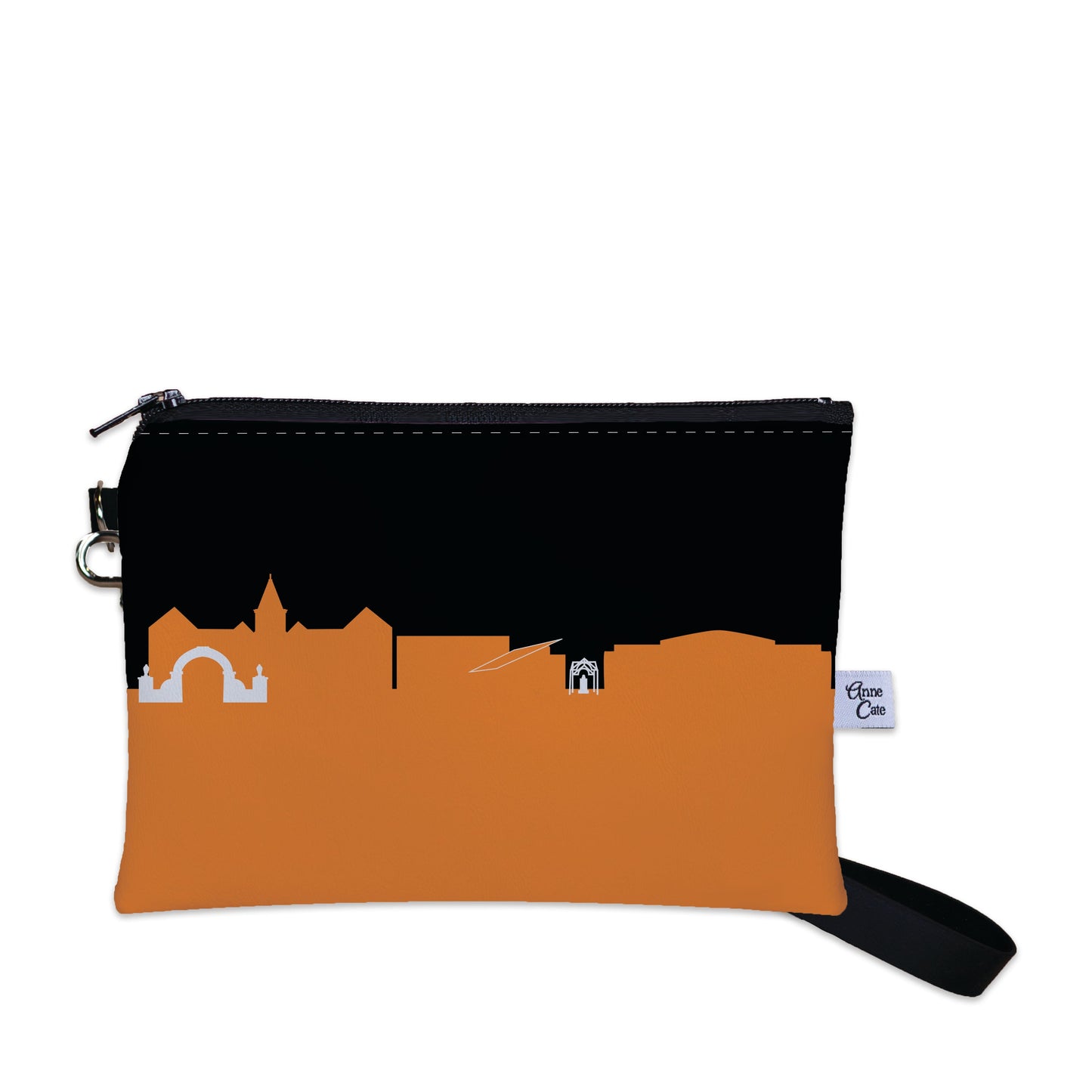 Collegiate Football Stadium Skyline Game Day Wristlet