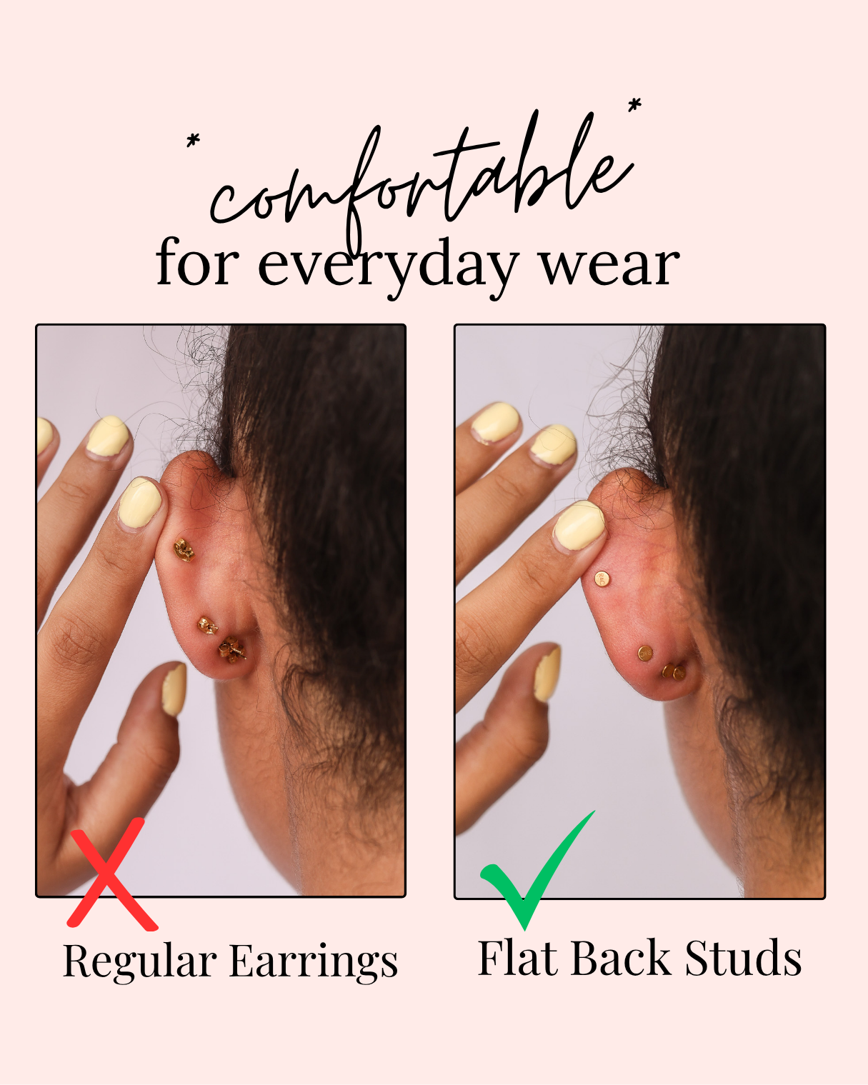 Crystal Flat Back Stud