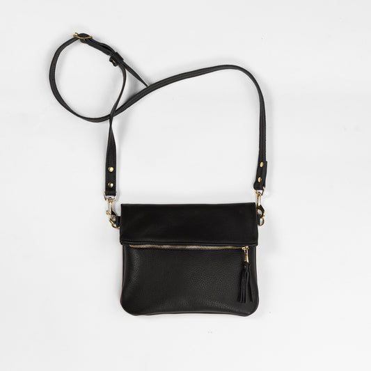 Foldover Crossbody Clutch