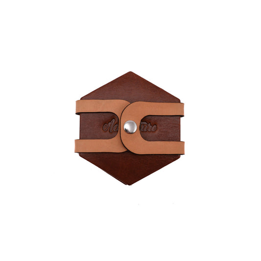 Leather Hexagon Coaster Set All for American