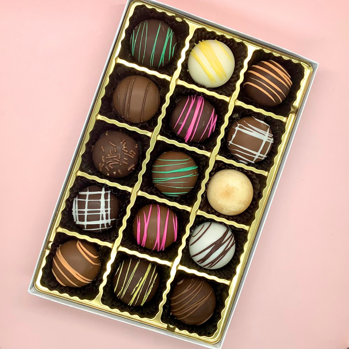 Large Fudge Truffle Box
