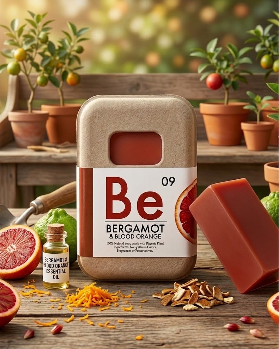 Organic Blood Orange & Bergamot Soap Bar