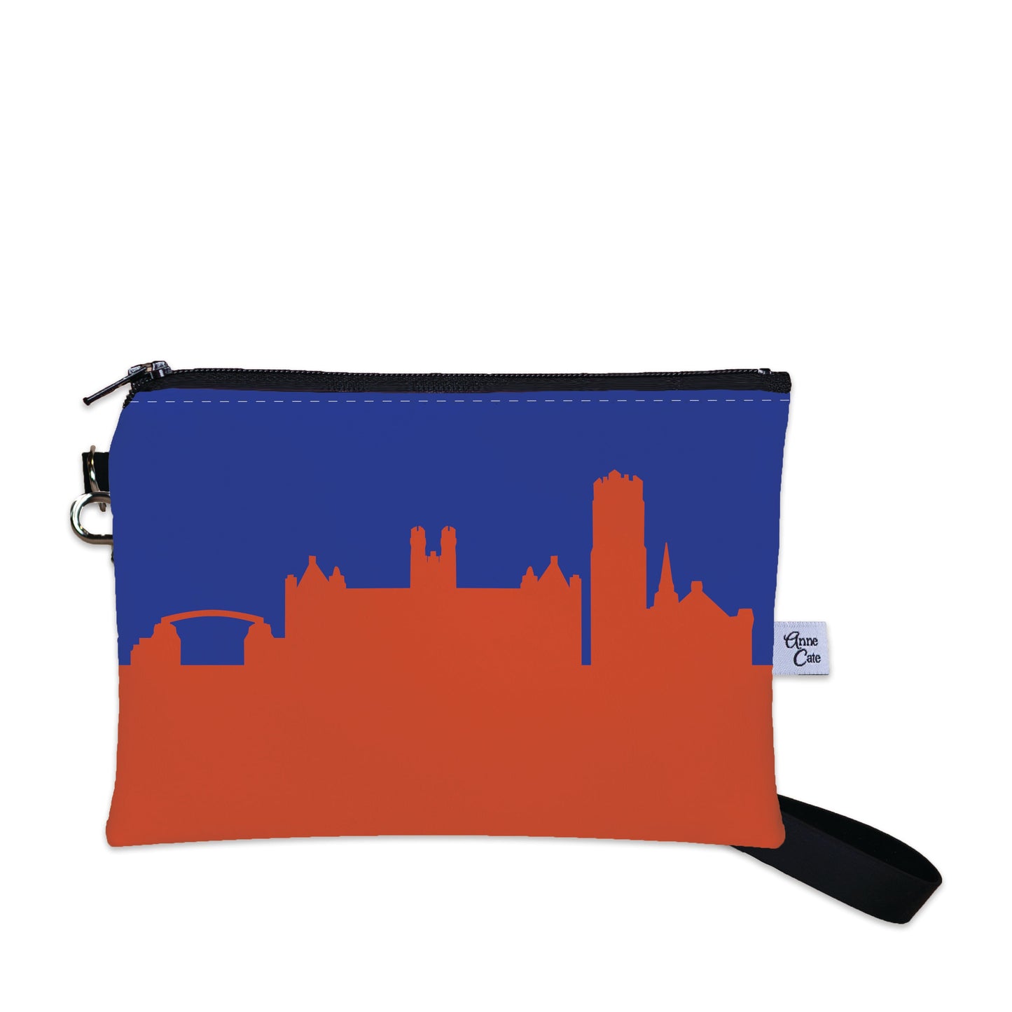 Collegiate Football Stadium Skyline Game Day Wristlet