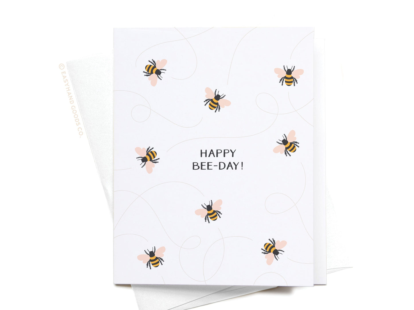 Happy Bee-day Greeting Card