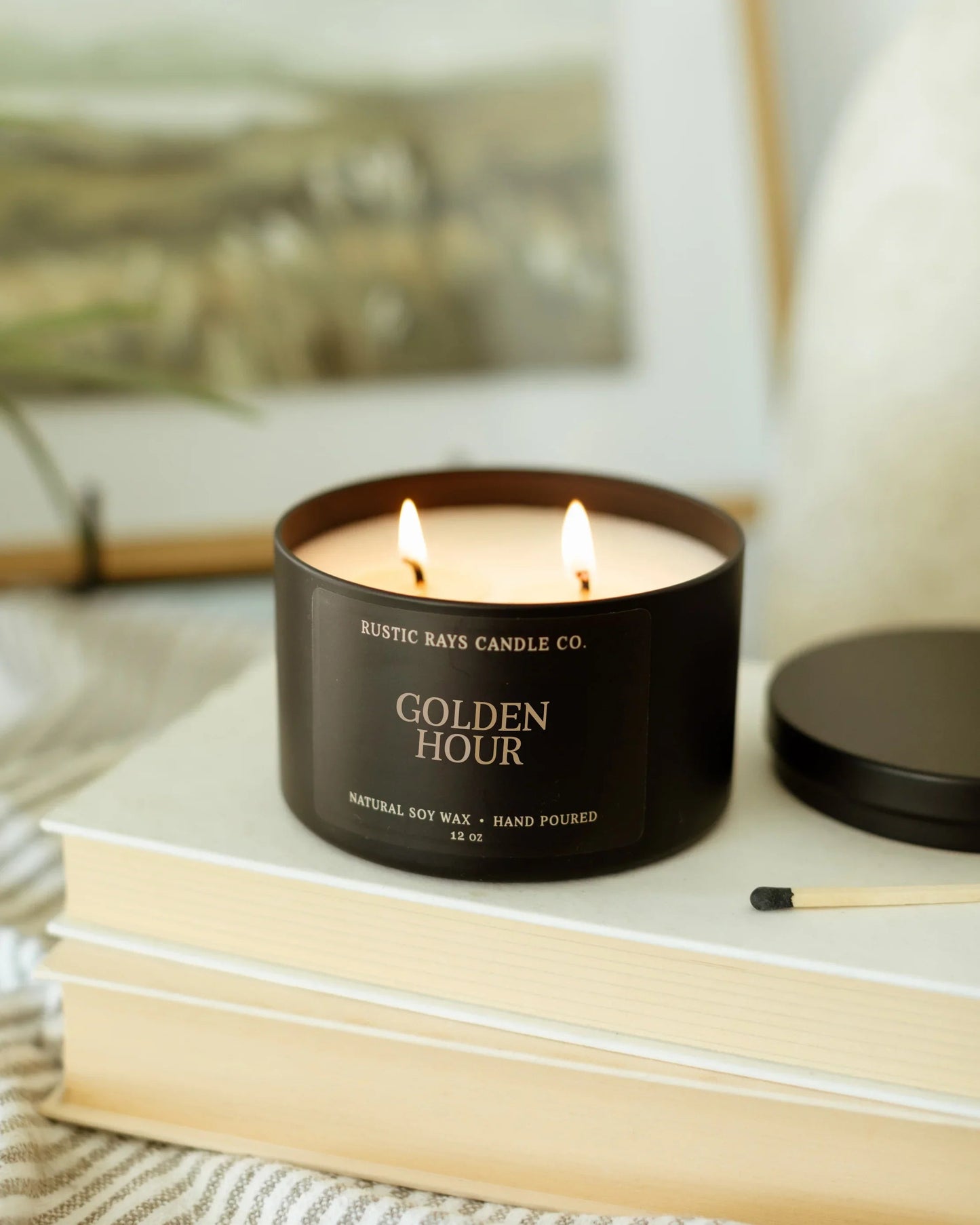 Golden Hour Candle | 12 oz Tin