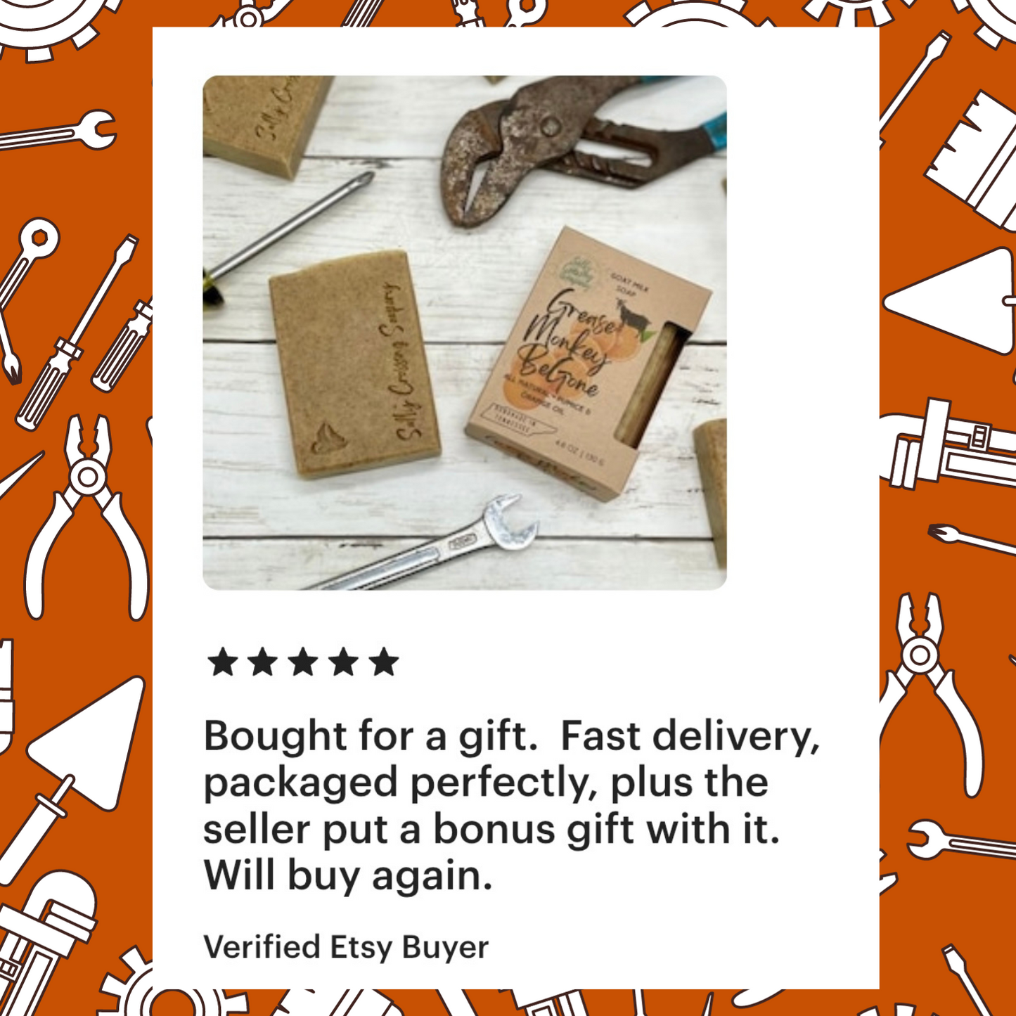 Grease Monkey Soap Bar with Pumice