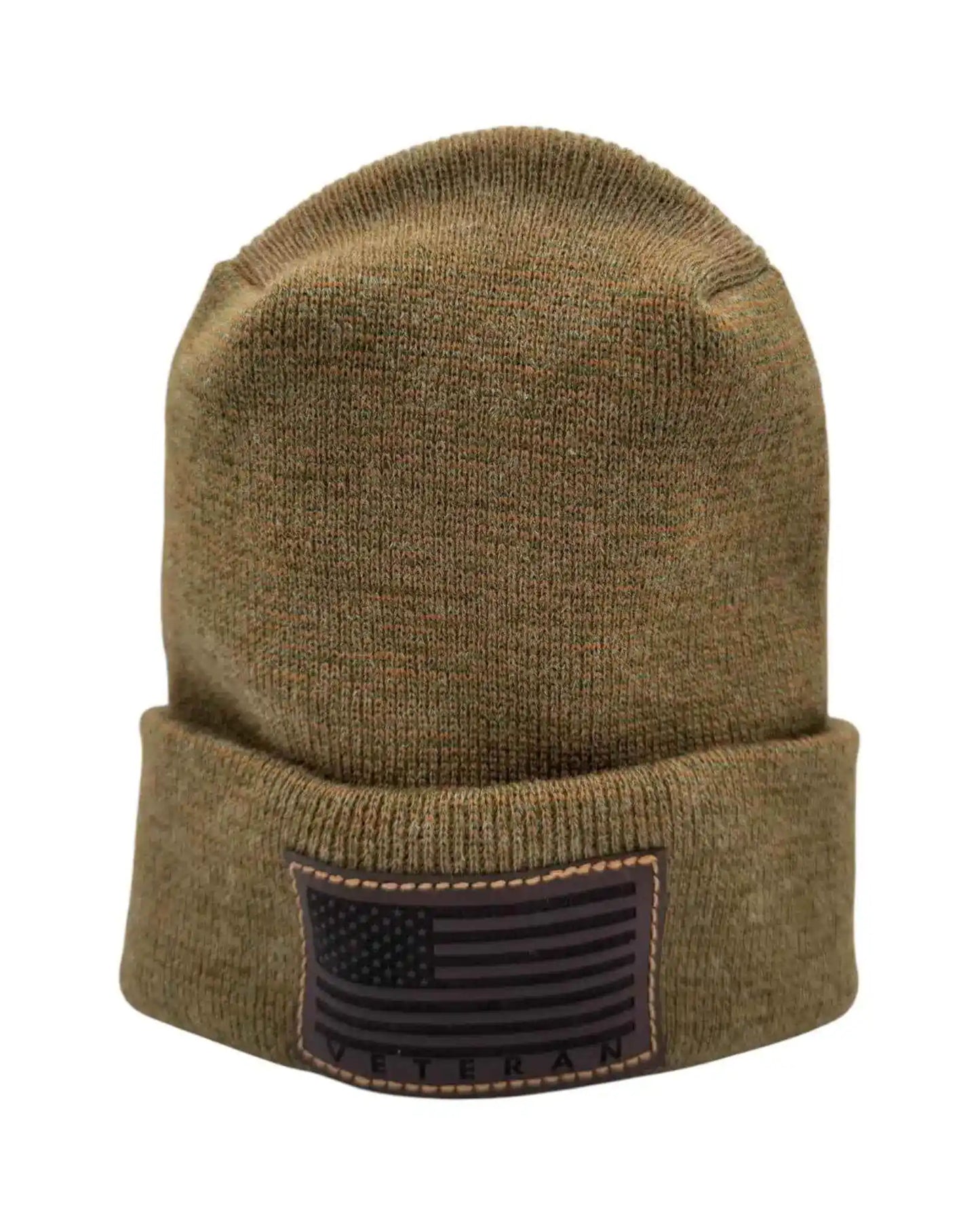 H Stitch Cuffed Beanie, Veterans Collection