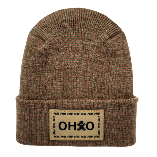 Haakwear H Stitch Beanie, Ohio Cookie