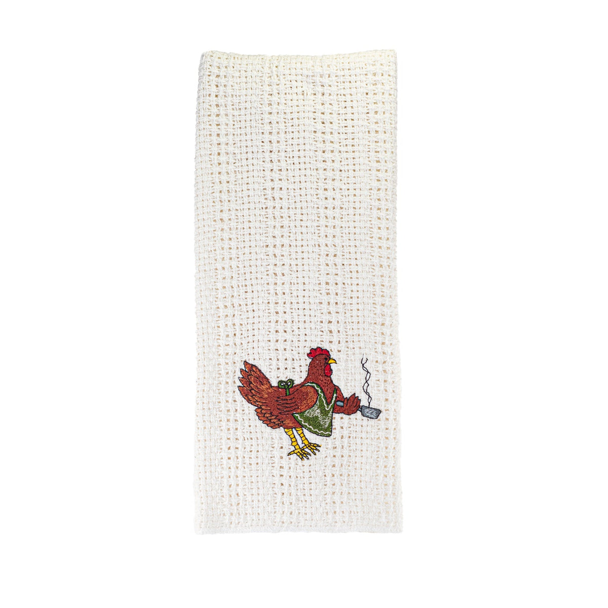 100% Cotton Novelty Embroidered Kitchen Towels  24" x 15"