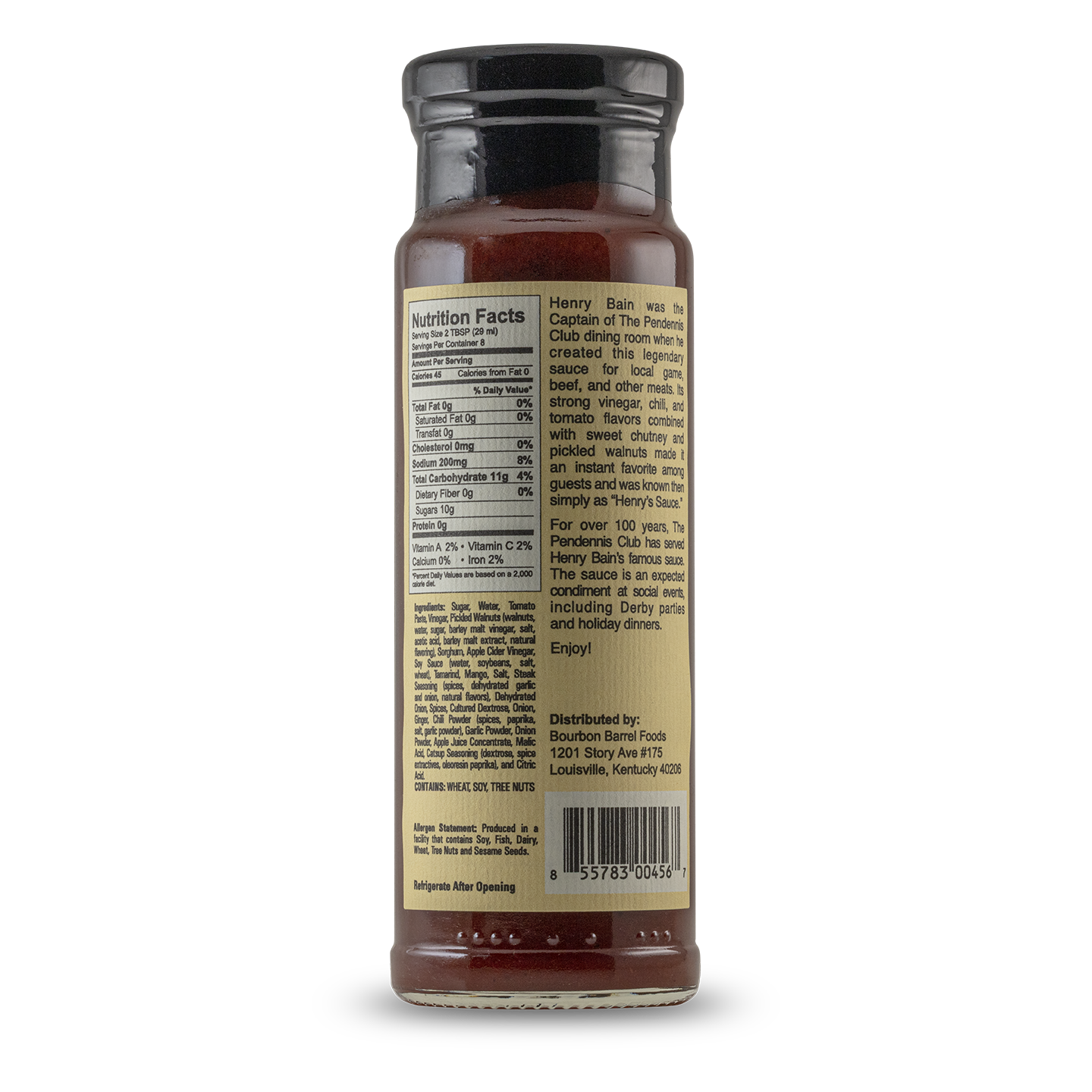Pendennis Club The Original Henry Bain’s Sauce