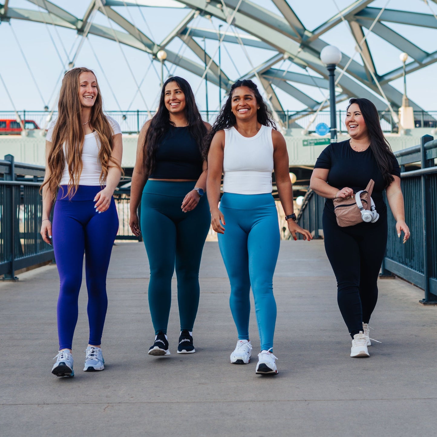 Risea - High-Rise Leggings - Rich Teal