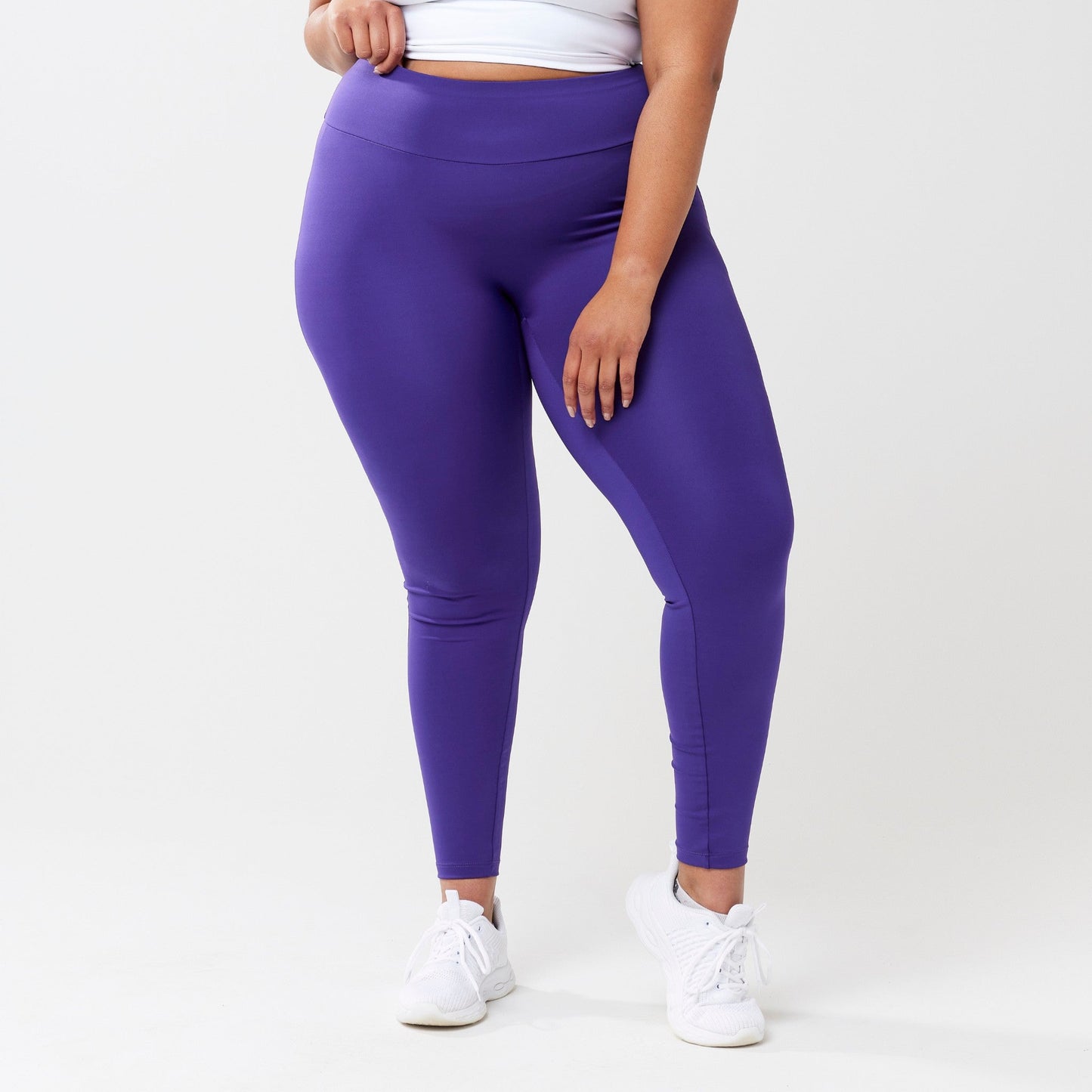 Risea - High-Rise Leggings - Indigo