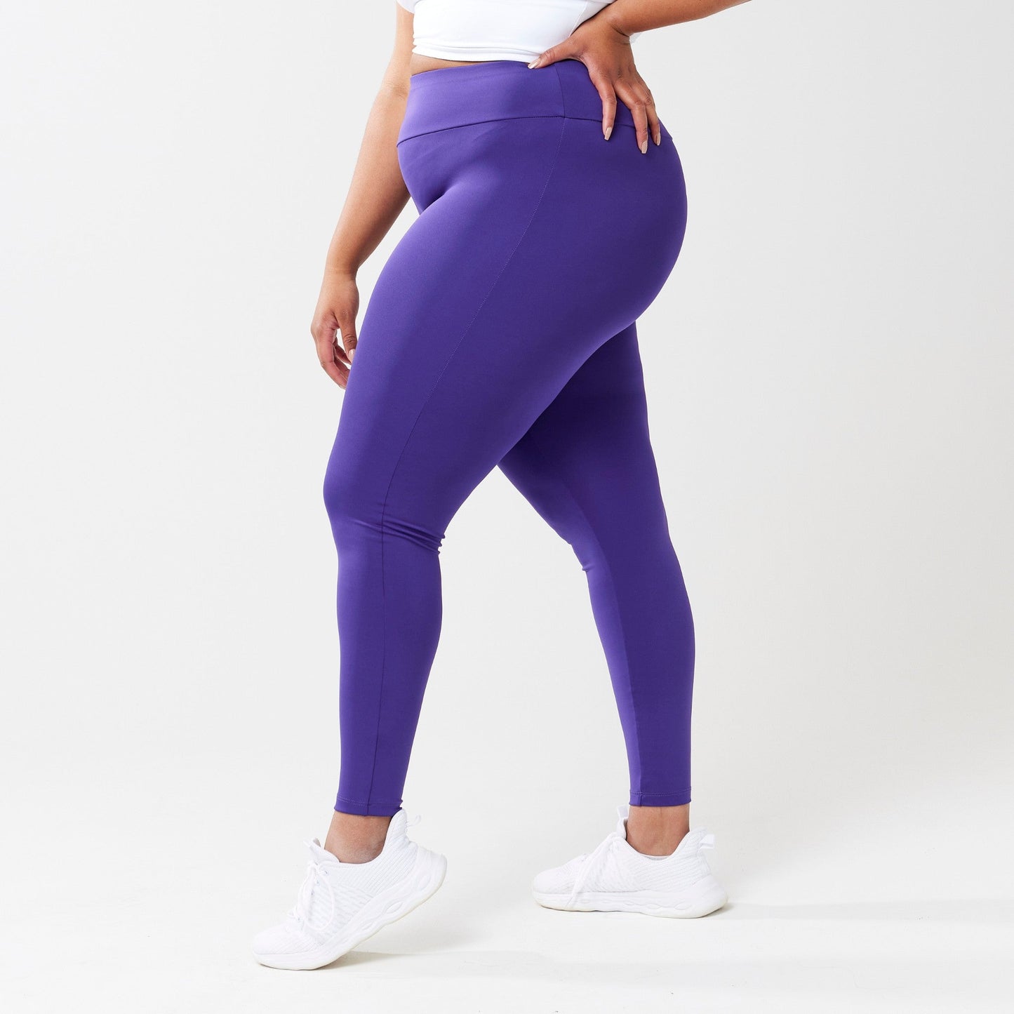 Risea - High-Rise Leggings - Indigo