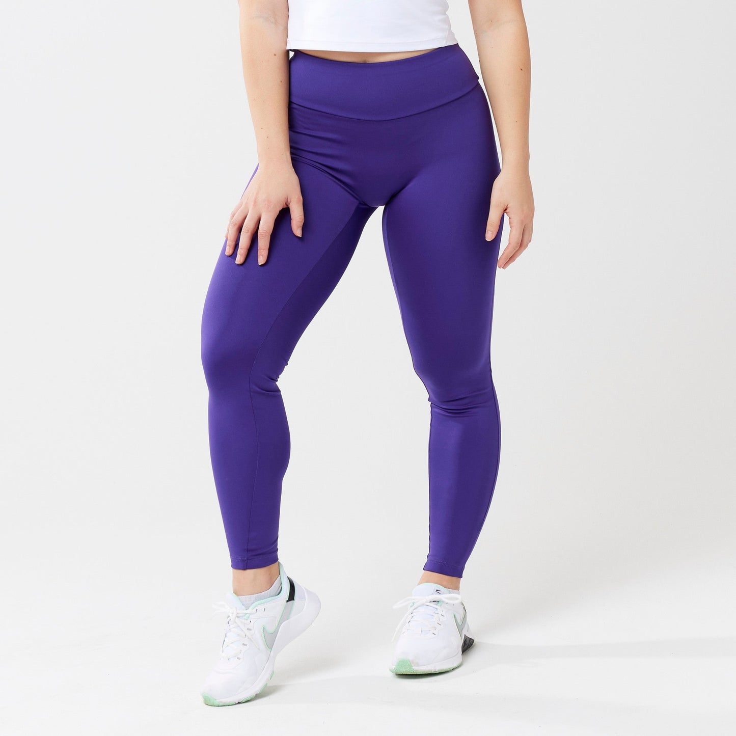 Risea - High-Rise Leggings - Indigo
