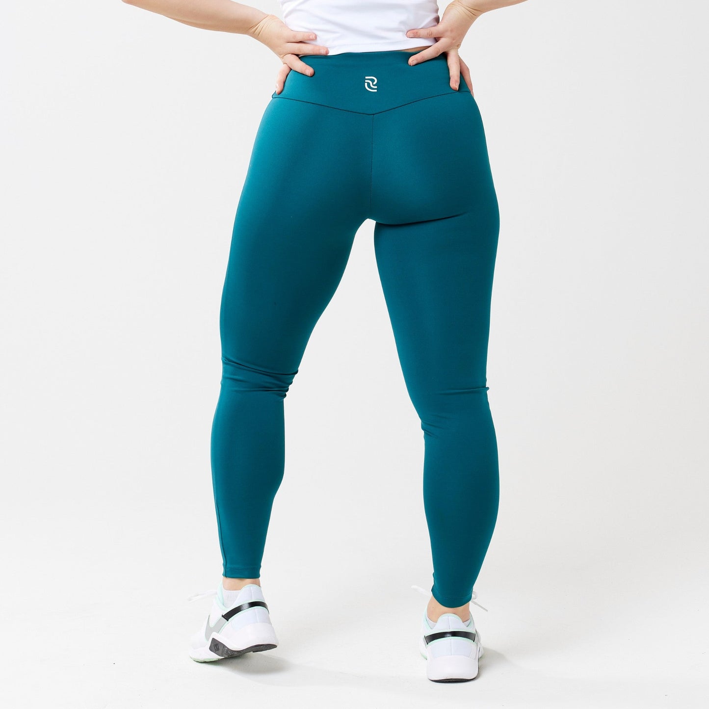 Risea - High-Rise Leggings - Rich Teal