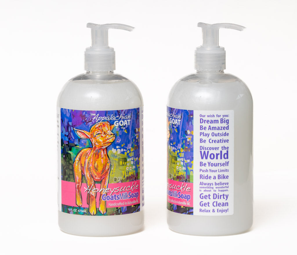 Liquid Soap | Honeysuckle Goat’s Milk
.