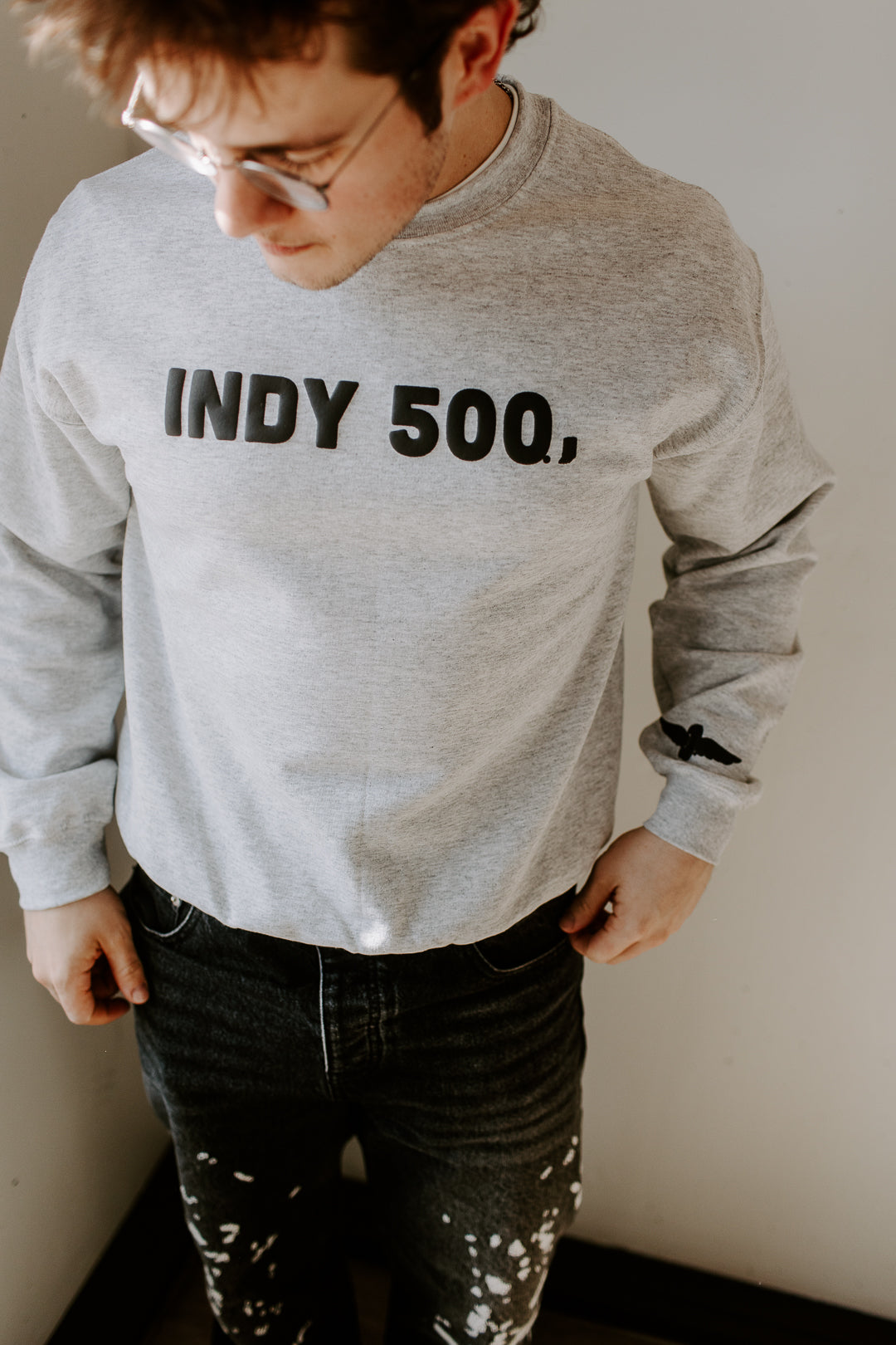 Indy 500 Puff Ink Sweatshirt