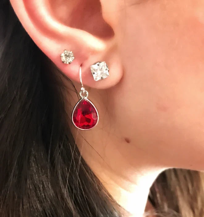 November Birthstone Crystal Earrings – 14k Gold Filled