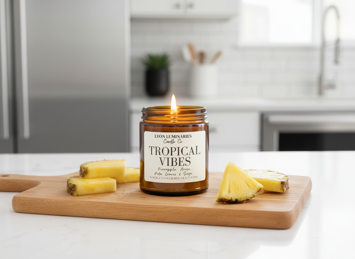 Tropical Vibes Soy Blend Candle