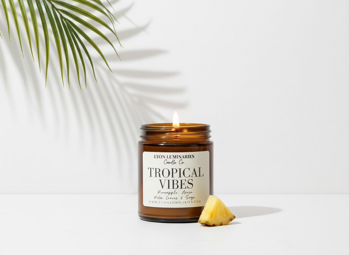 Tropical Vibes Soy Blend Candle