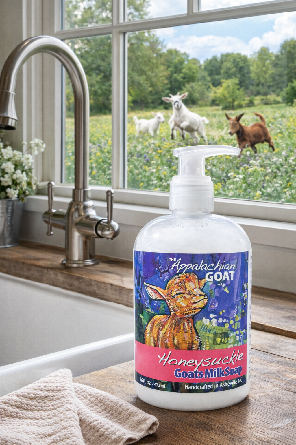 Liquid Soap | Honeysuckle Goat’s Milk
.