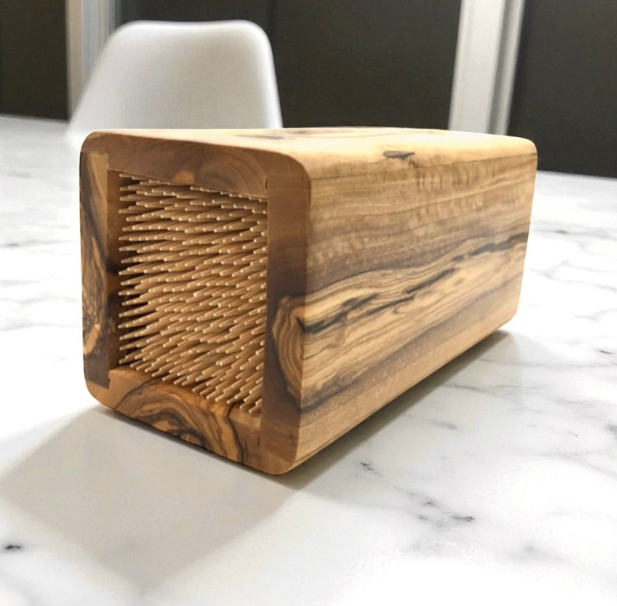 Olive Wood Knife Block