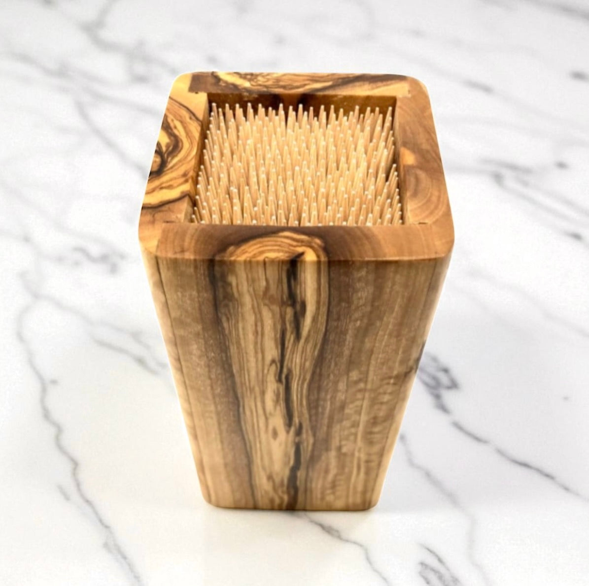 Olive Wood Knife Block