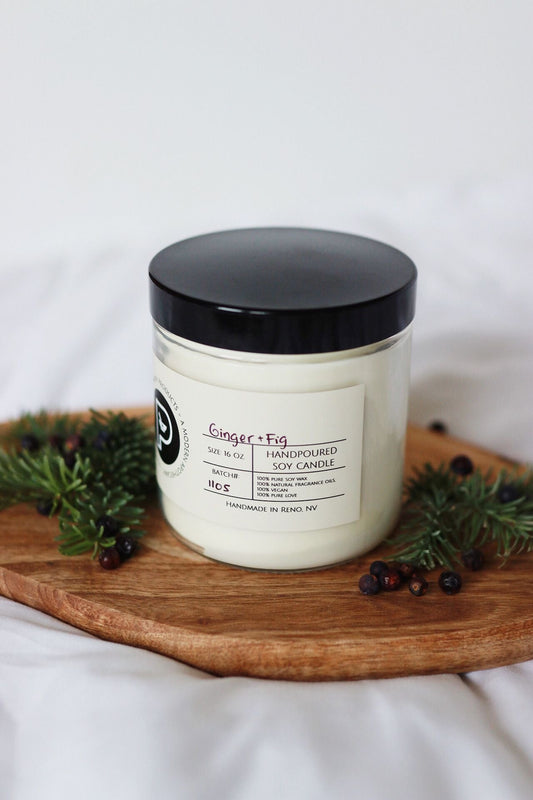 Hand-Poured Soy Wax Candles | Phthlate-Free, Clean Burning