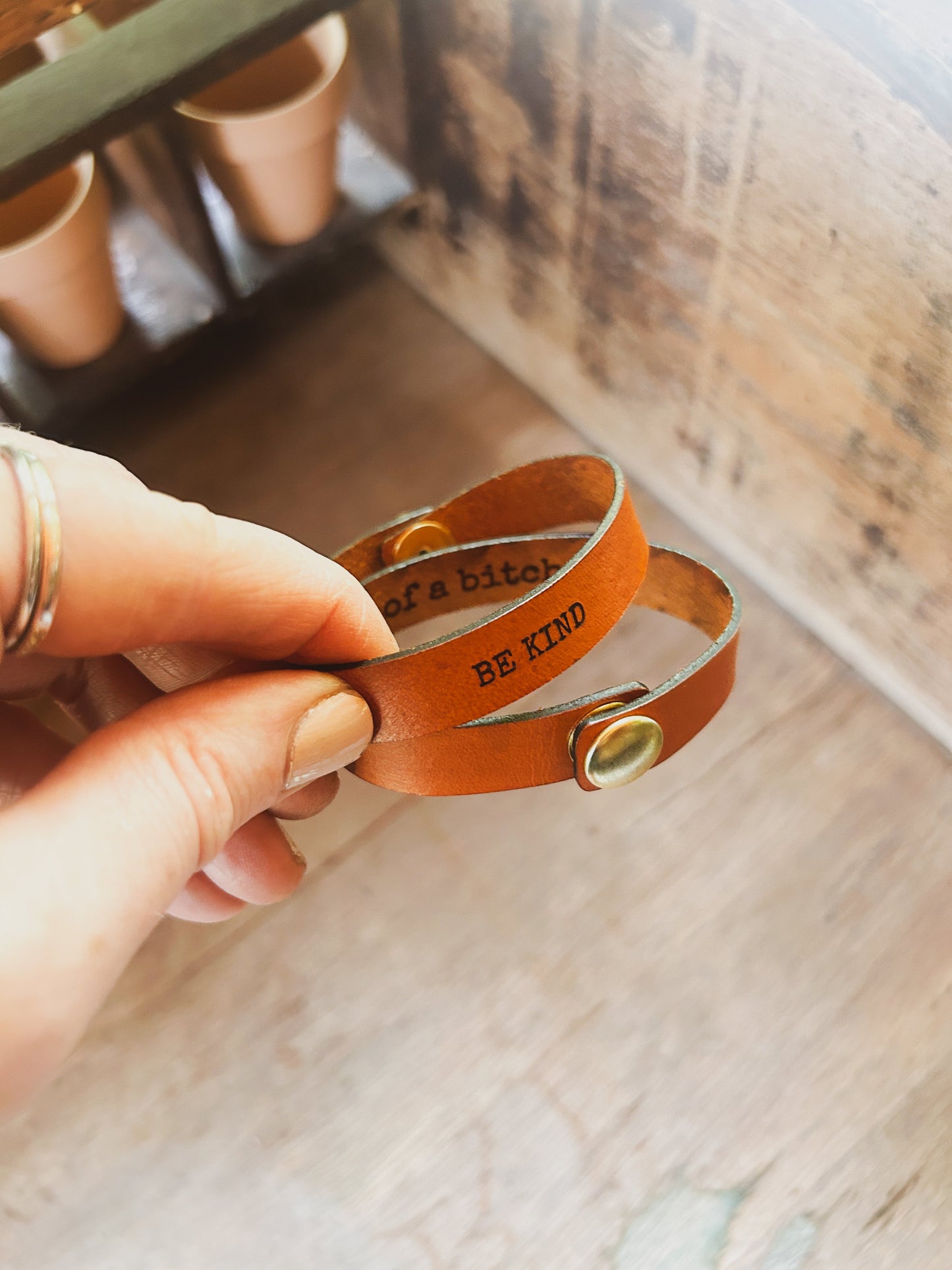 Be Kind.....of a B..... Friendship Bracelet