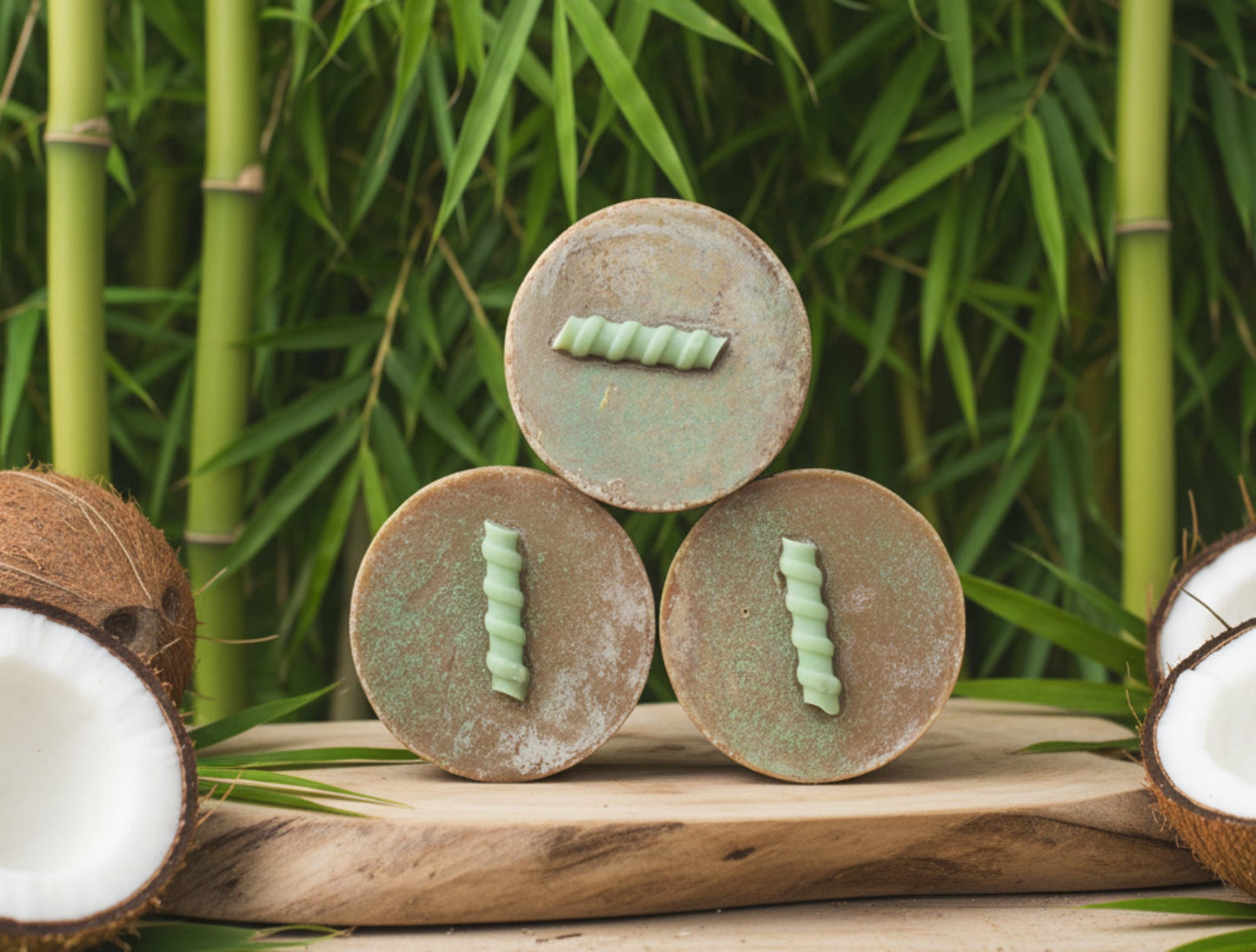 Bamboo & Coconut Handmade Artisan Sea Salt Soap
