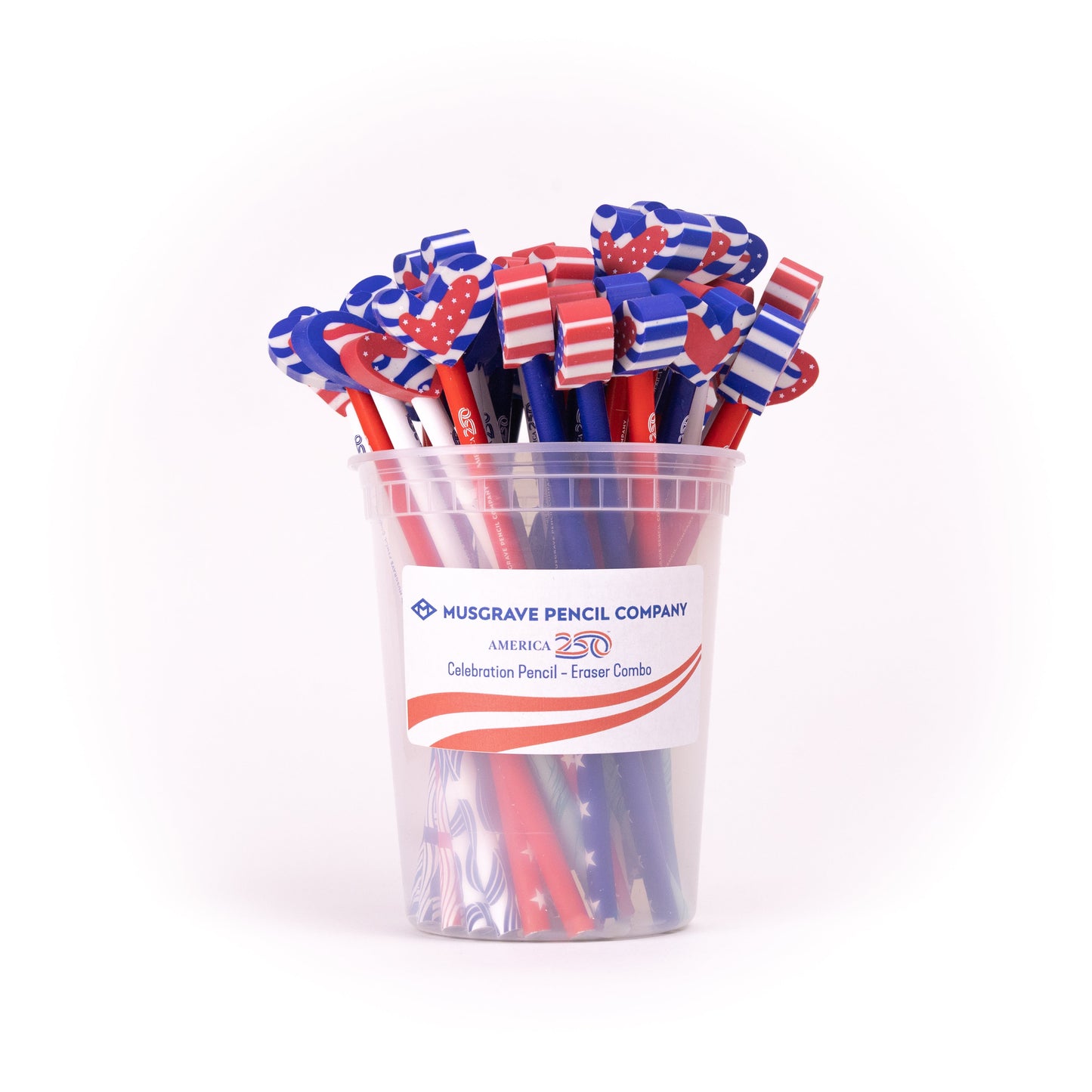 America250™ Celebration Red, White, and Blue with Toppers