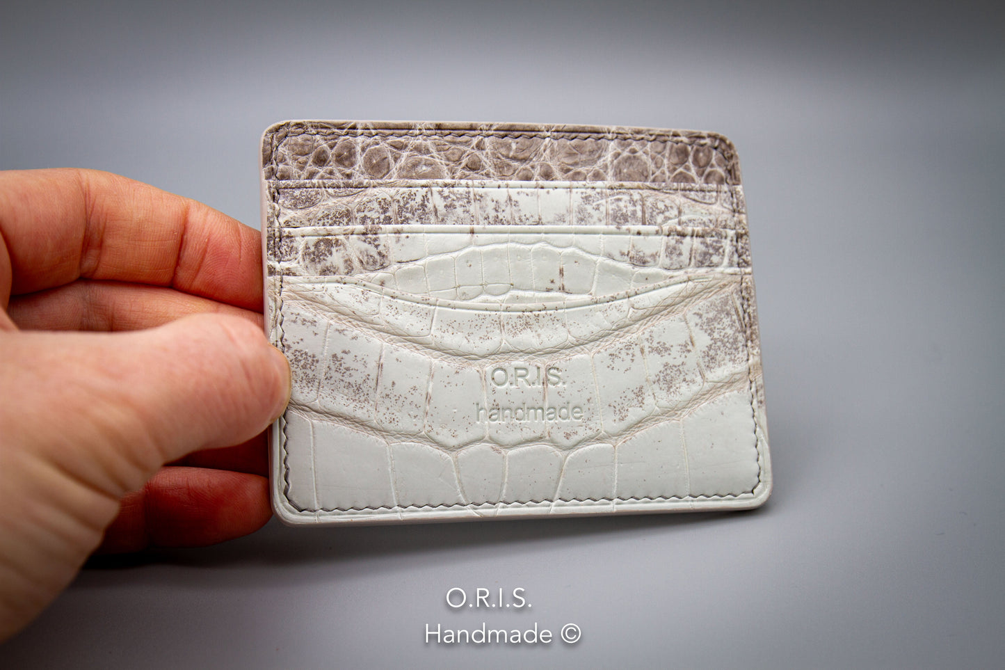 Crocodile Card Holder - Himalayan
