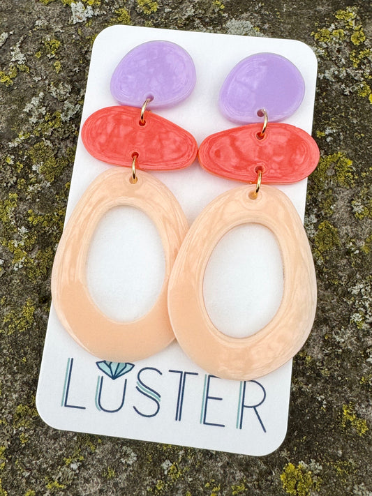 Bold Acrylic Earrings